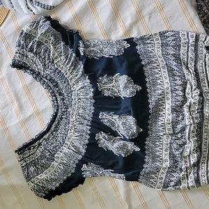 Lucky Brand peasant top